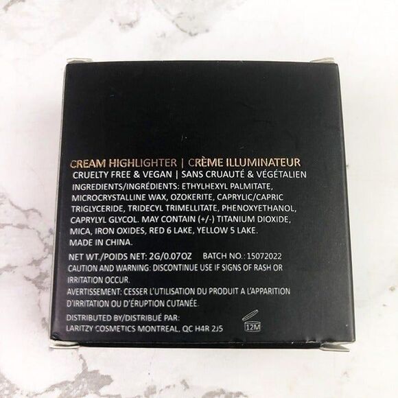 NIB Laritzy Cream Highlighter in Virtue & Gel Liner in Empire Bundle - Picture 8 of 12